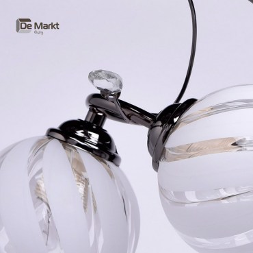 Люстра потолочная DeMarkt 677010406 Грация 6x60W E27